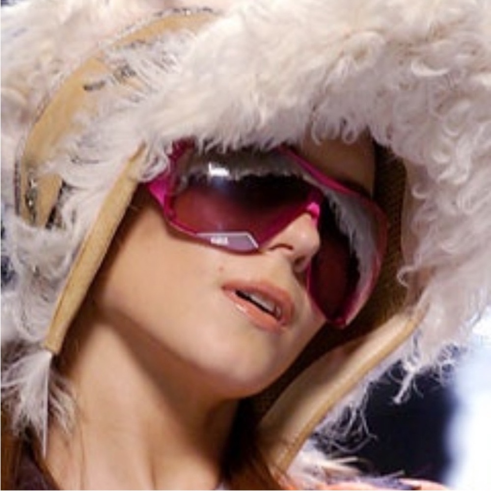 Chic Pink Oversized RARE Christian Dior Runway Sunglasses